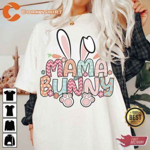 Mama Bunny Baby Bunny T-shirt8