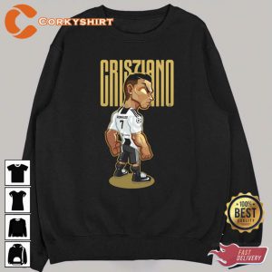 Mascot Designs Cristiano Ronaldo Cr7 Soccer Unisex Sweatshirt