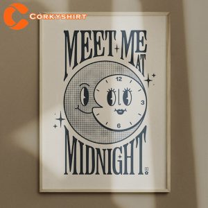 Meet Me At Midnight Printable Poster