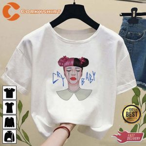 Melanie Martinez Cute Crying Baby Tops Print T-shirt