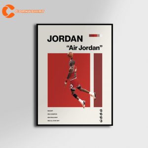 Michael Jordan Air Jordan Poster