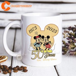 Mickey Ears Disney World 50th Anniversary Mug