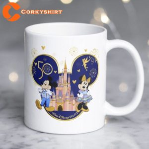 Mickey and Minnie Disney’s 50th Anniversary Mug