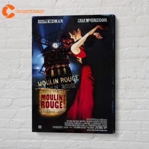 Moulin Rouge Poster Canvas Home Decor 2