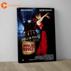 Moulin Rouge Poster Canvas Home Decor 3