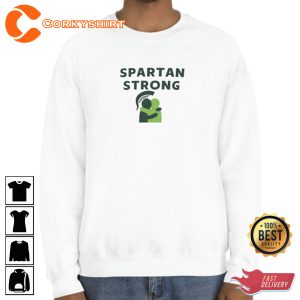 Msu Strong Michigan State Cotton Tee (5)