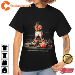 Muhammed Ali Boxing The Greatest Of All Time Gift for Boxers Unisex T-Shirt