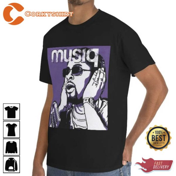 Musiq Soulchild Trending Music Tee Shirt