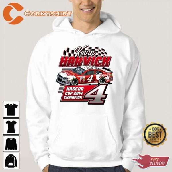 Nascar Cup Champion Kevin Harvick 4 Hoodie