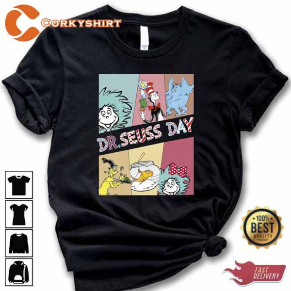 National Read Across America Dr Seuss Shirt