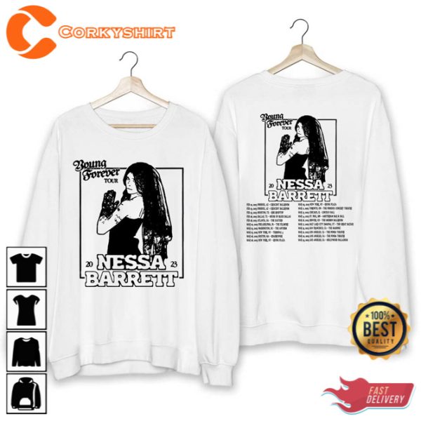 Nessa Barrett Young Forever Tour 2023 Shirt Nessa Barrett Fan