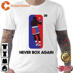 Never Box Again Nate Robinson Vs Jake Paul Hoodie