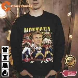 NFL Kansas City Chiefs, Memories Of Joe Montana T-Shirt 1995 - Bluefink in  2023