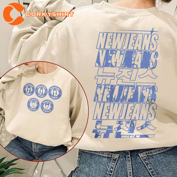 NewJeans Girl Group Tracklist Sweatshirt (1)