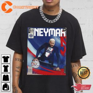 Neymar JR Shirt Comic Graphic Tee (3)