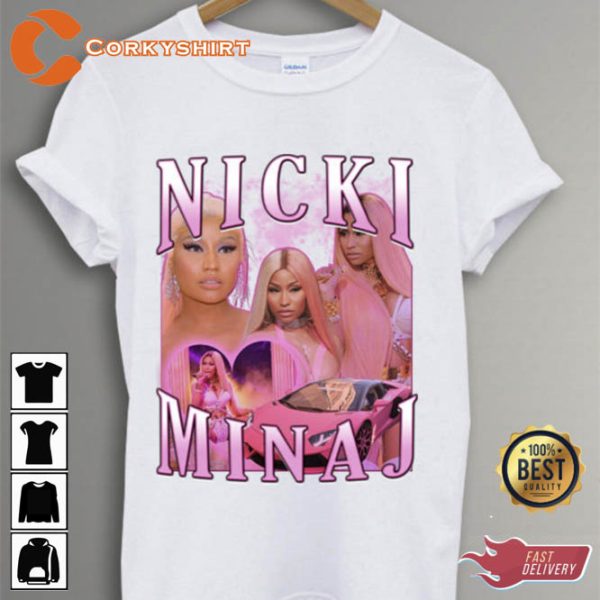 Nicki Minaj Rapper Hip Hop Shirt