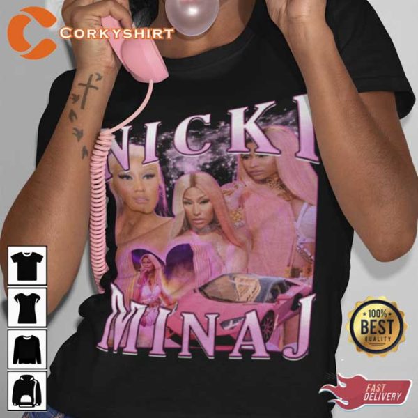 Nicki Minaj Rapper Hip Hop Shirt