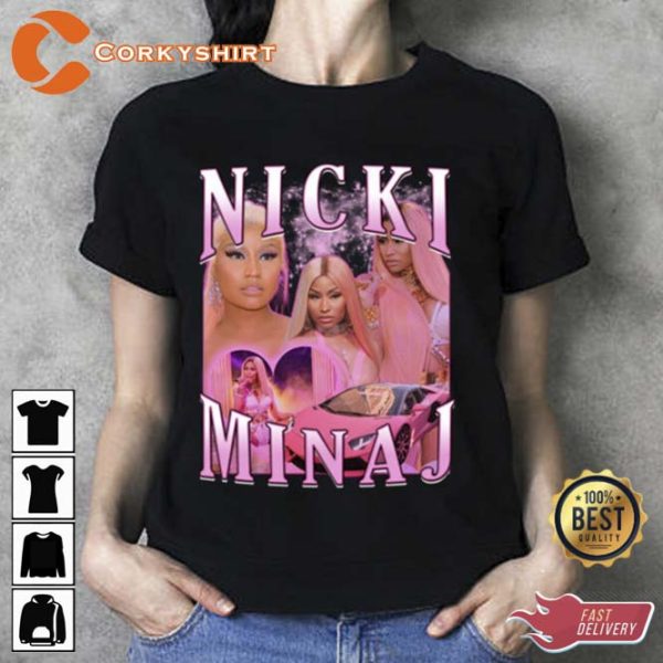 Nicki Minaj Rapper Hip Hop Shirt