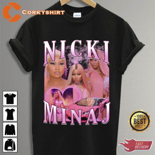 Nicki Minaj Rapper Hip Hop Shirt