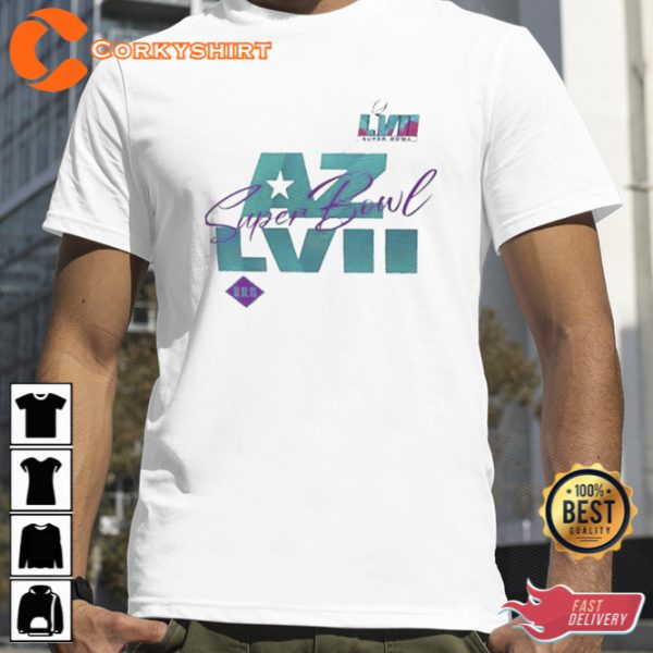 Nike White Super Bowl LVII Unisex Shirt