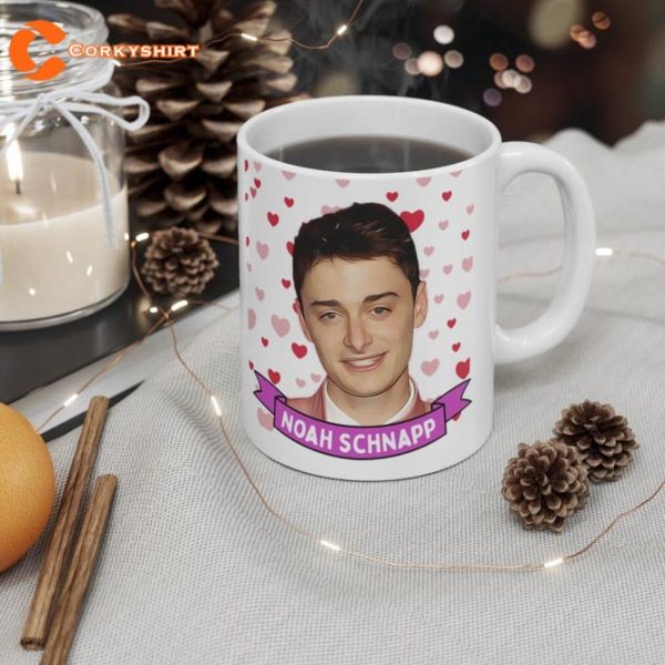 Noah Schnapp Cute Mug Gift Cool Funny Noah Schnapp Mug