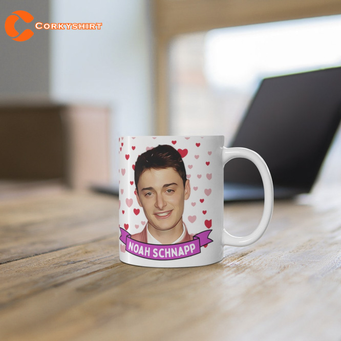 Noah Schnapp Cute Mug Gift Cool Funny Noah Schnapp Mug