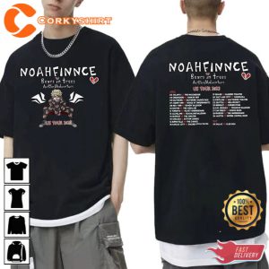 NoahFinnce with Bears In Trees US 2023 Tour T Shirt