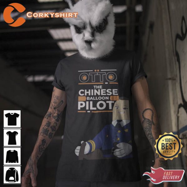 OTTO The Chinese Balloon Pilot T-shirt