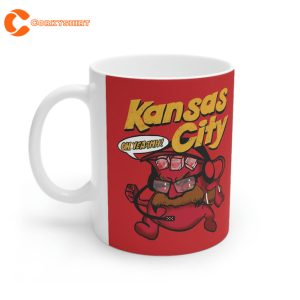 Oh Yeah! Kansas City White Ceramic Mug