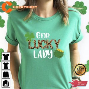 One Lucky Day Happy St Patricks Day Shirt