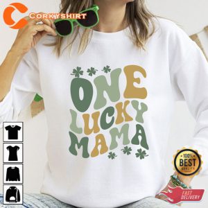 One Lucky Mama St Patricks Day Mother Shirt 2