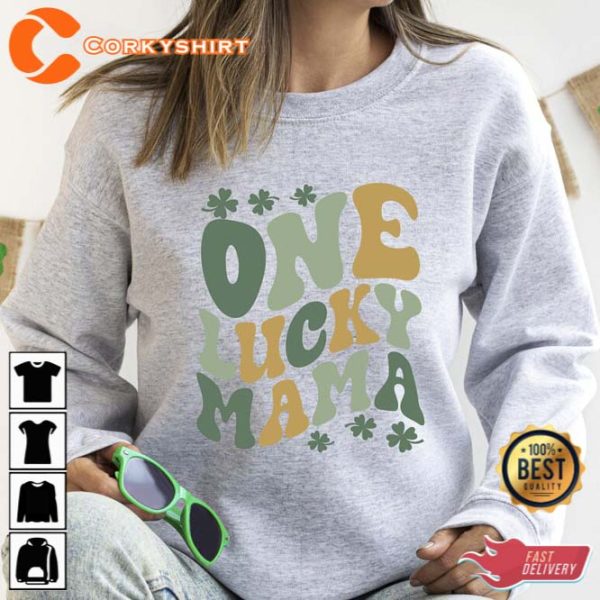 One Lucky Mama St Patricks Day Mother Shirt