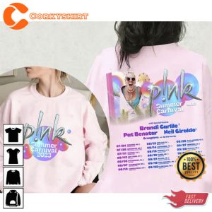 PINk Summer Carnival Tour 2023 2 Sides Shirt