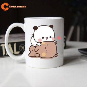 Panda Bear Hug Bubu Dudu Classic Mug Funny Gifts Best Coffee Mug 3