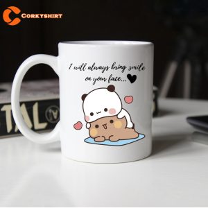 Panda Bear Hug Bubu Dudu I Will Bring Smile On Your Face Coffee Mug