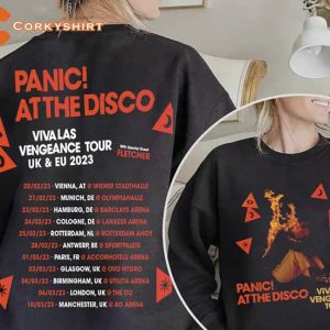 Panic At The Disco Tour 2023 Shirt1