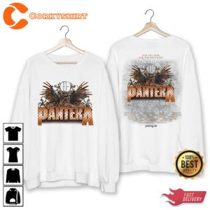 Pantera 2023 Tour With Lamp Of God Shirt Pantera Metal Rock 2023 Shirt