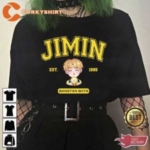 Park Jimin Chibi Cute Vintage Bangtan Boys BTS Unisex T-Shirt