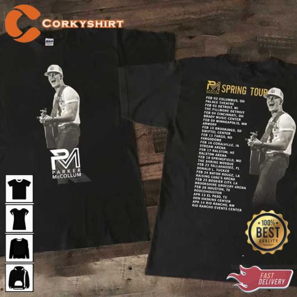 Parker McCollum Spring Tour 2023 T-Shirt