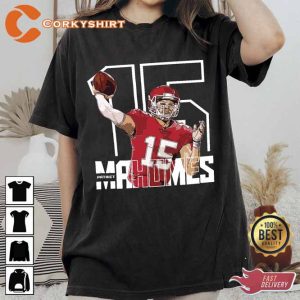 Patrick Mahomes 15 American Football Player Shirt