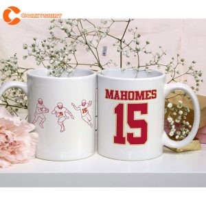 Patrick Mahomes Kansas City Chiefs Football Mug