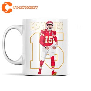 Patrick Mahomes Kansas City Chiefs Football Superbowl Coffee Mug