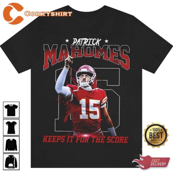 Patrick Mahomes Kansas City Football no15 Shirt