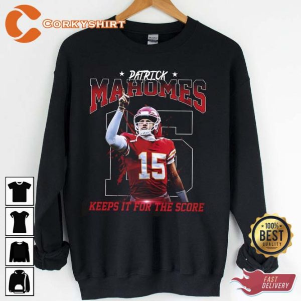 Patrick Mahomes Kansas City Football no15 Shirt