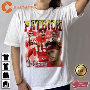 Patrick Mahomes Vintage 90s Bootleg Classic Tshirt3