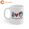 Peace Love Dr Seuss Quote Mug