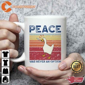 Peace Was Never An Option Mug