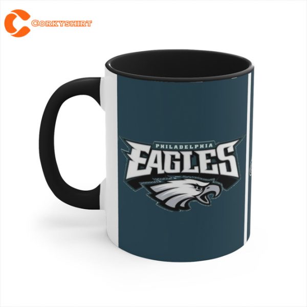 Philadelphia Eagles Logo Football Mug