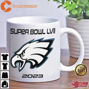 Philadelphia Eagles NFL Football Super Bowl LVII Mug