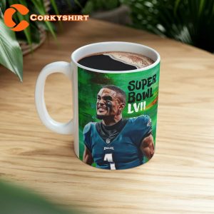 Philadelphia Eagles Super Bowl LVII Gift for Him Football Mug